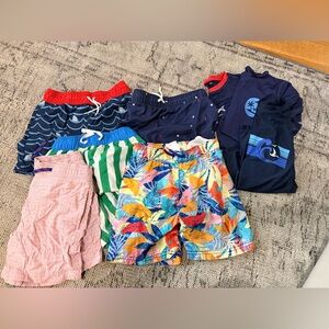 Boys 5t bathing suit bundle
